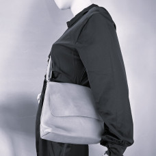 Farfouillette Large Crossbody Bag with Flap and Grainy Faux Leather...