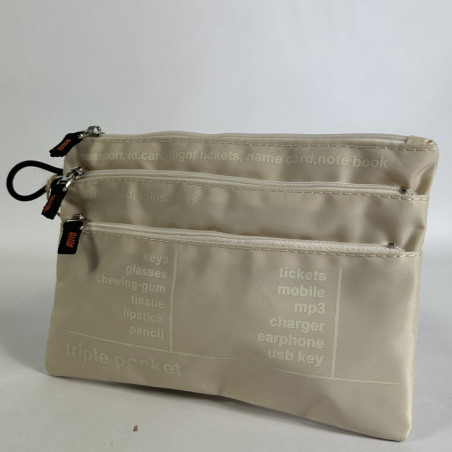 Farfouillette Small Bag Organizer Beige