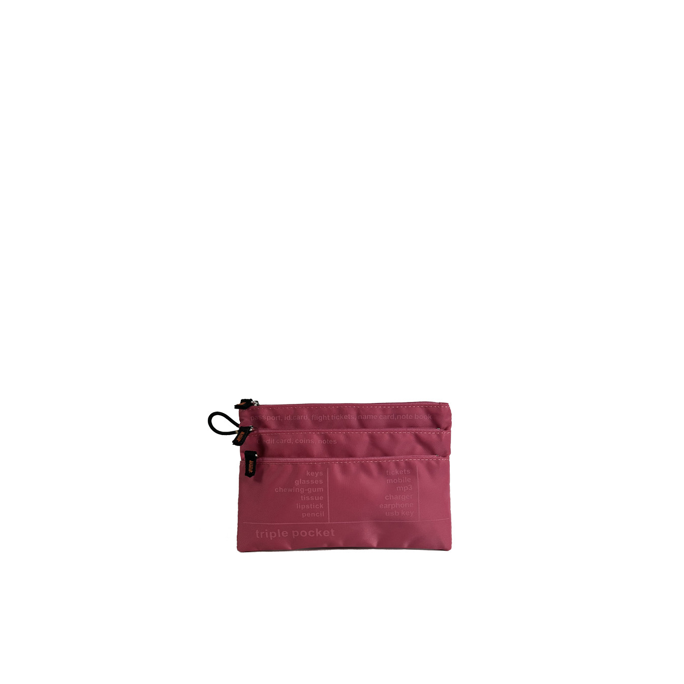 Farfouillette Small Bag Organizer Fuschia