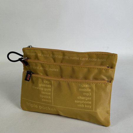 Farfouillette Petit Organisateur Pour Sac Jaune côté