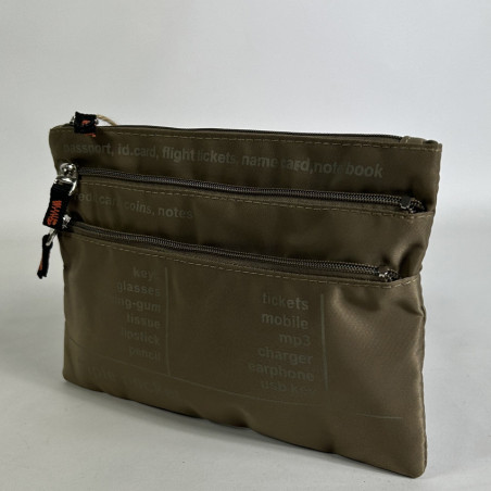 Farfouillette Small Bag Organizer Taupe