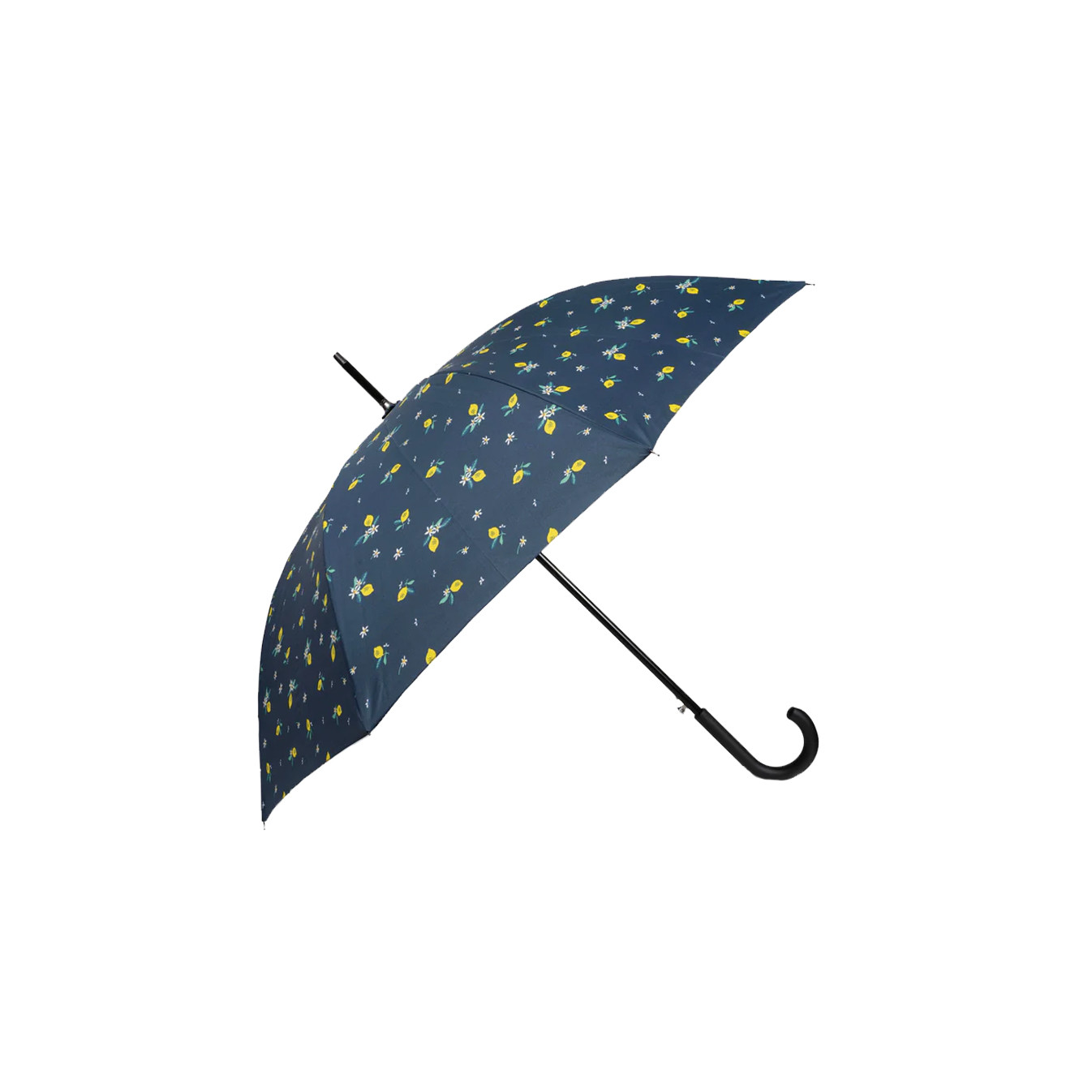 Isotoner Automatic Umbrella Yellow Lemon