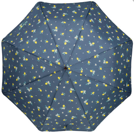 Isotoner Automatic X-TRA SOLIDE ALPHA Umbrella Yellow Lemon