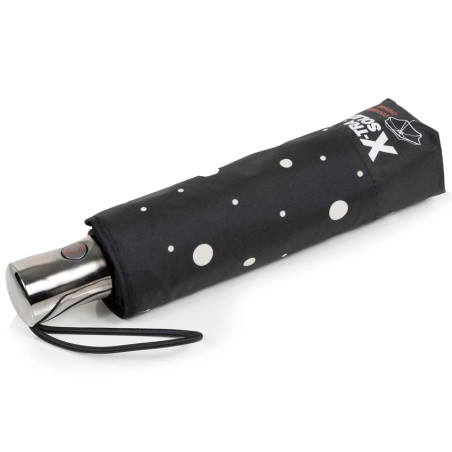 Isotoner Automatic X-TRA SOLIDE ALPHA Polka Dot Umbrella