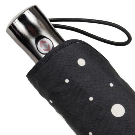 Isotoner Automatic X-TRA SOLIDE ALPHA Polka Dot Umbrella