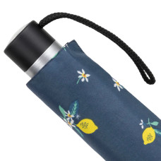 Isotoner Folding Manual Umbrella for Women - Lemon Yellow