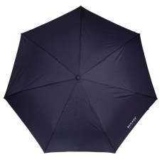 Isotoner Parapluie Pliant Automatique Marine ouvert