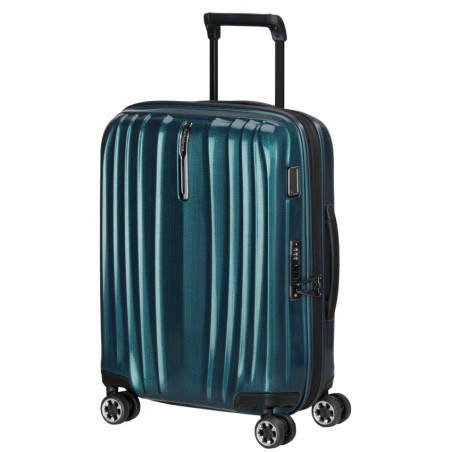 Samsonite Nexis Suitecase 55Cm Extendable Cab & 4 Wheels Deep Petrol