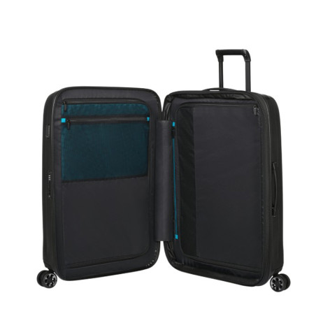 Samsonite Nexis Valise 70Cm Extensible & 4 Roues Onyxblack ouvert