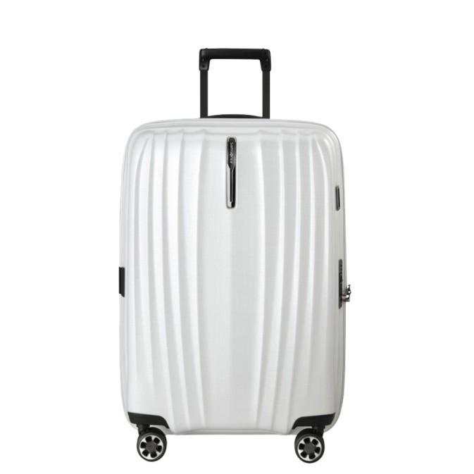 Samsonite Nexis Valise 70Cm Extensible & 4 Roues Coton White