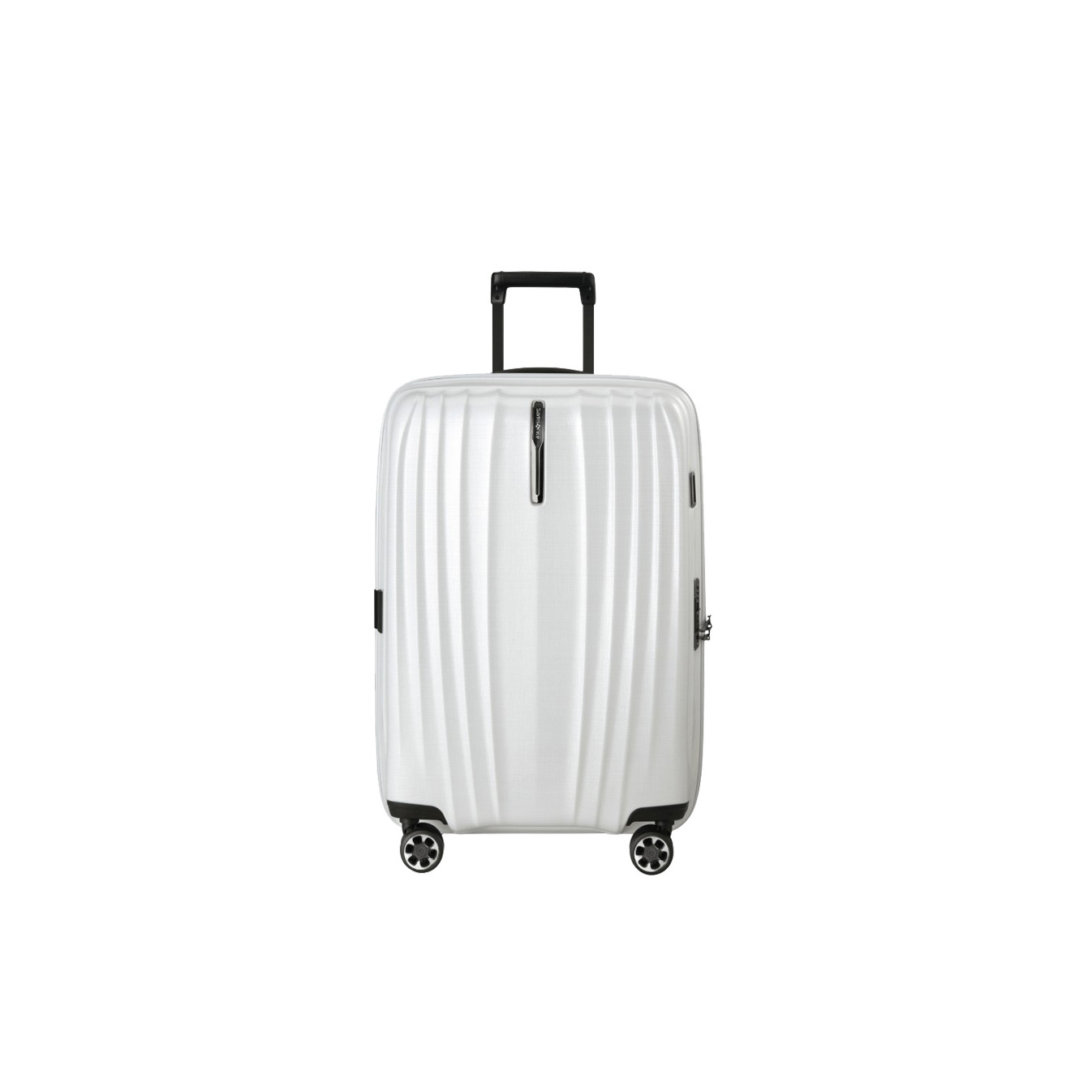 Samsonite Nexis Valise 70Cm Extensible & 4 Roues Coton White
