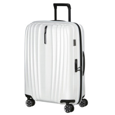 Samsonite Nexis Valise 70Cm Extensible & 4 Roues Coton White côté