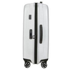Samsonite Nexis Valise 70Cm Extensible & 4 Roues Coton White profil