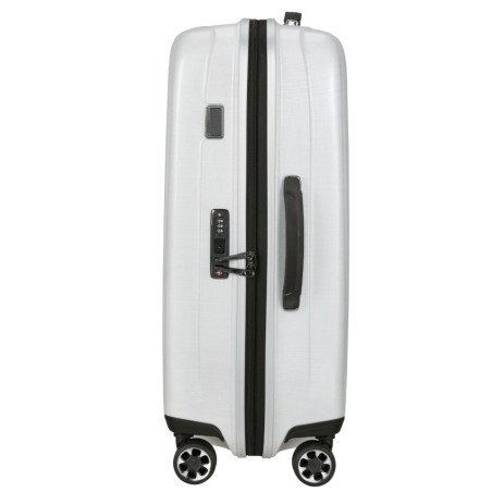 Samsonite Nexis Valise 70Cm Extensible & 4 Roues Coton White profil