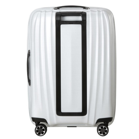 Samsonite Nexis 70cm Expandable Suitcase with 4 Wheels in Cotton White