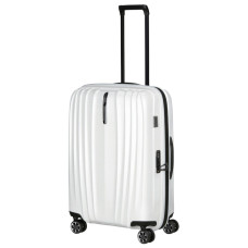 Samsonite Nexis 70cm Expandable Suitcase with 4 Wheels in Cotton White