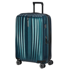 Samsonite Nexis 70cm Expandable Suitcase with 4 Wheels in Deep Petrol