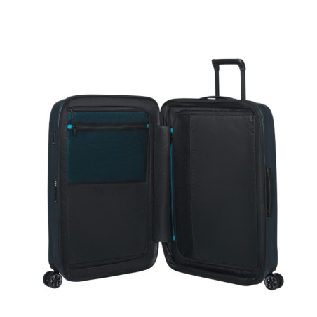 Samsonite Nexis 70cm Expandable Suitcase with 4 Wheels in Deep Petrol