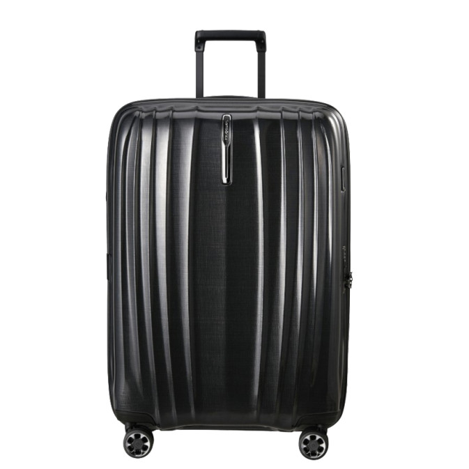Samsonite Nexis 76cm Expandable Suitcase with 4 Wheels Onyxblack