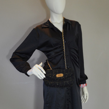 Mila Louise Malory GF2 Shoulder Bag Black