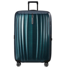 Samsonite Nexis 82cm Expandable Suitcase with 4 Wheels in Deep Petrol