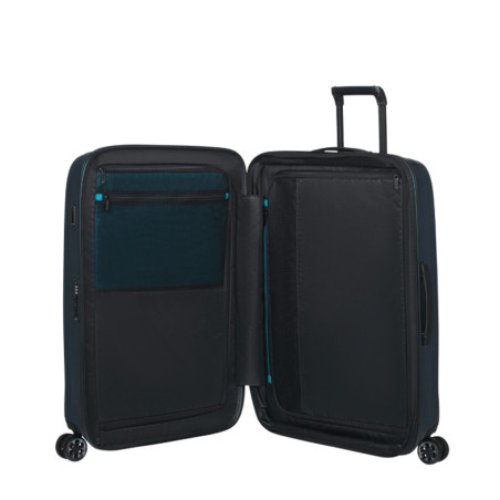 Samsonite Nexis Valise 82Cm Extensible & 4 Roues Deep Petrol ouvert