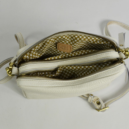 Mila Louise Mama XS C1 Small Trotter Bag Grainy Leather Latte