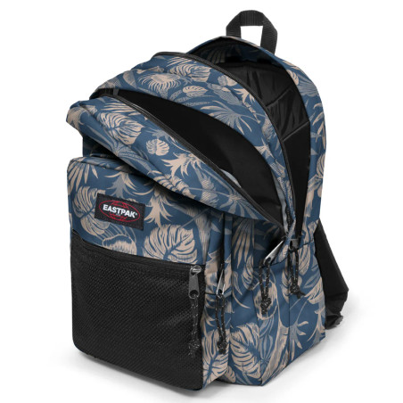 Eastpak Pinnacle Sac à Dos 2z4 Brize Blue Beige ouvert