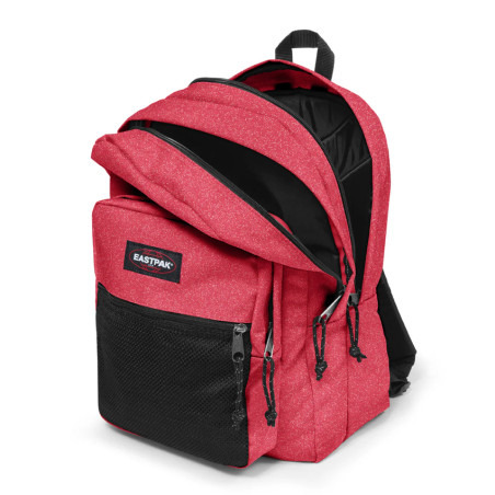 Eastpak Pinnacle Sac à Dos 2z6 Spark Carmine ouvert