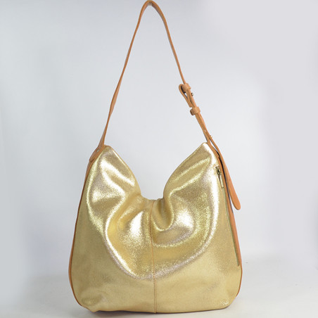 Mila Louise Maeli XC Hobo Bag Iridescent Leather