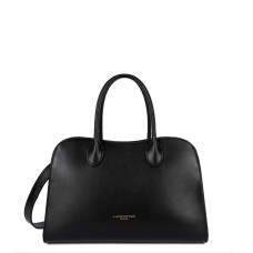 Lancaster Donna Hopper Handbag in Smooth Calfskin 531-121 Black