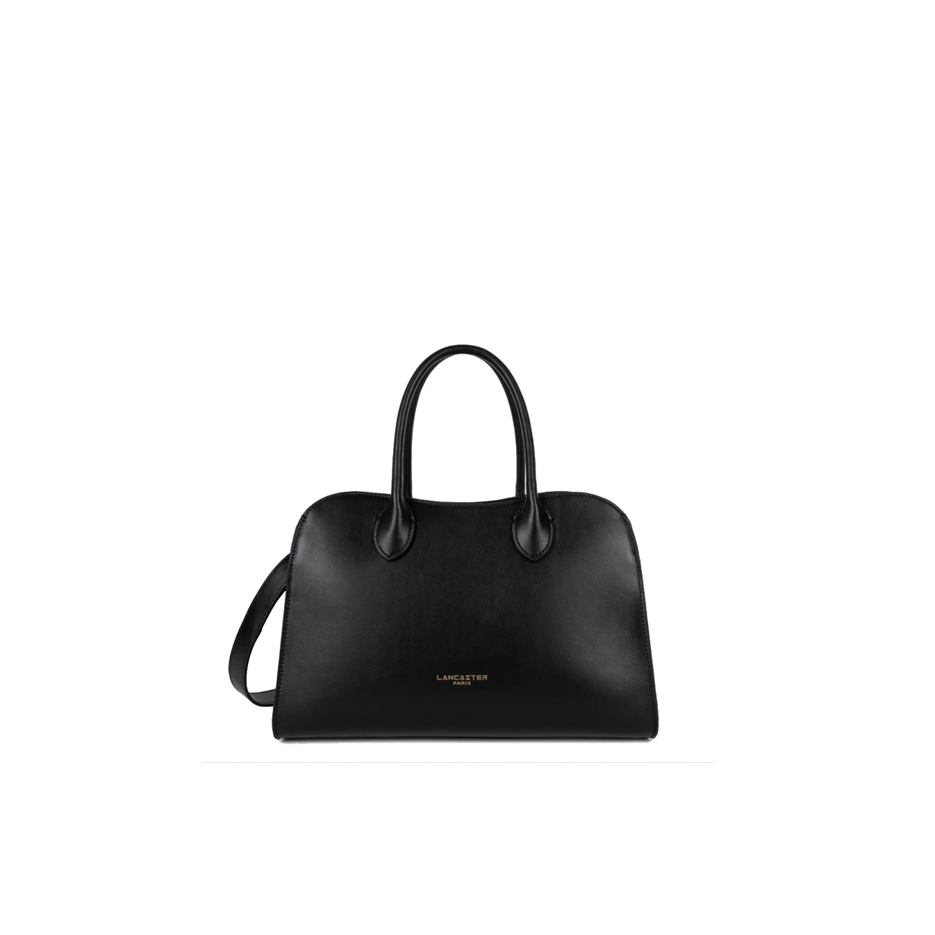 Lancaster Donna Hopper Handbag in Smooth Calfskin 531-121 Black