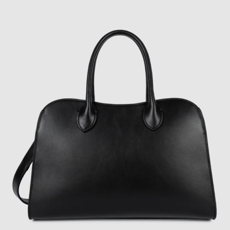 Lancaster Donna Hopper Handbag in Smooth Calfskin 531-121 Black