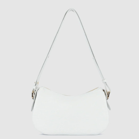 Lancaster Dune Small Drawstring Satchel in Grained Leather 529-94 W...