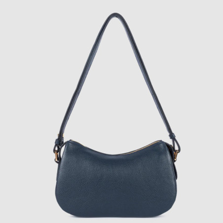 Lancaster Dune Small Drawstring Satchel in Grained Leather 529-94 N...