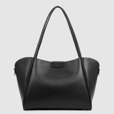 Lancaster Ida Double Large Shoulder Bag 470-86 Black-In-Nude