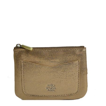 Mila Louise Lias RX Coin Purse Fossil Bronze