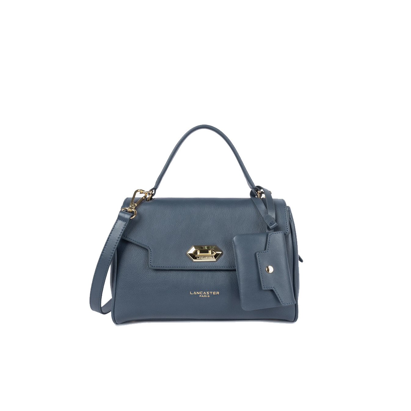 Lancaster Mademoiselle Grace Sac A Main 572-104 Bleu Mer