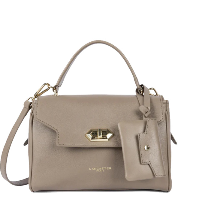 Lancaster Mademoiselle Grace Handbag 572-104 Dark Sand