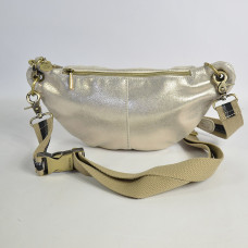 Mila Louise Petra X Sac Banane Cuir Latte dos