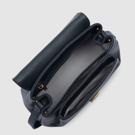Lancaster Milano Pia Small Tote Bag 547-130 Navy Blue