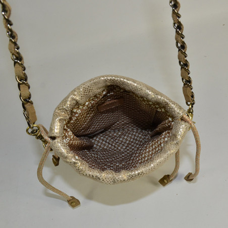 Mila Louise Mai PG2 Pouch Bag Fantasy Fabric Amber
