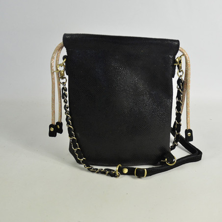 Mila Louise Mai PG2 Pouch Bag Fantasy Fabric Black