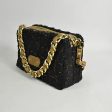 Mila Louise Mama GF2 Trotter Bag Fancy Canvas Black