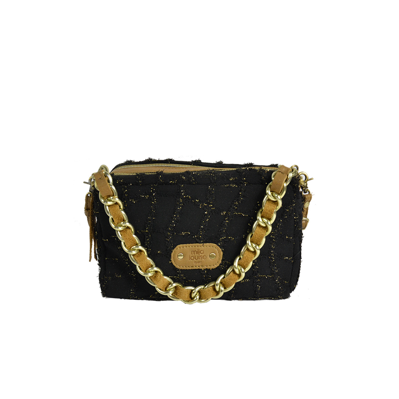 Mila Louise Mama GF2 Trotter Bag Fancy Canvas Black