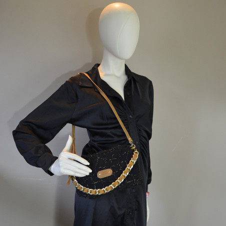 Mila Louise Mama GF2 Trotter Bag Fancy Canvas Black