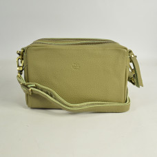 Mila Louise Mama C1 Trotter Bag Grained Leather Oyster