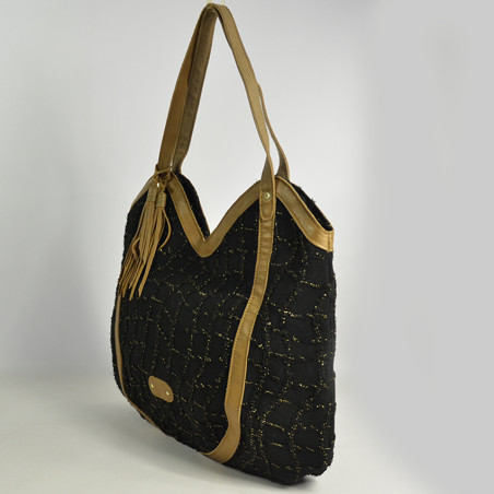 Mila Louise Mina GF2 Small Hobo Bag Black
