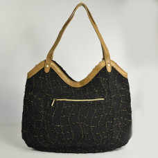Mila Louise Mina GF2 Small Hobo Bag Black