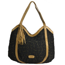 Mila Louise Mina GF2 Small Hobo Bag Black